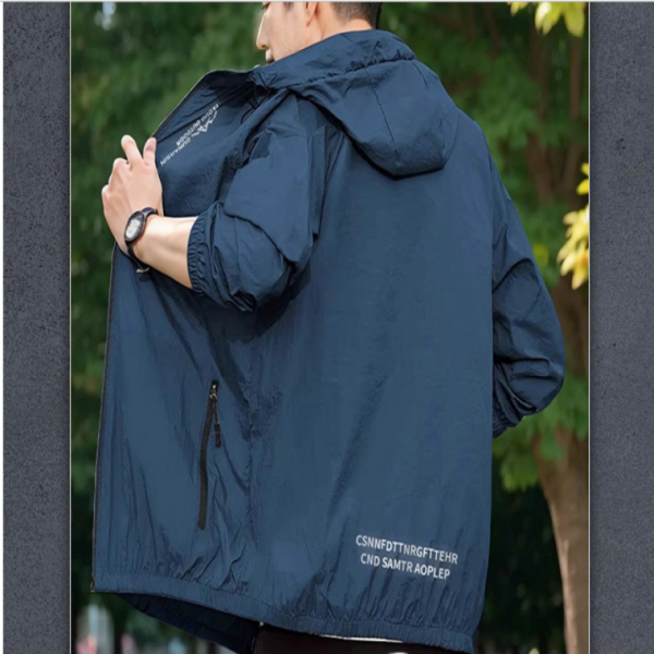남성바람막이점퍼 90-100 100-110 사이즈 2종 초경량 바람막이 자켓 여름 윈드 방풍자켓