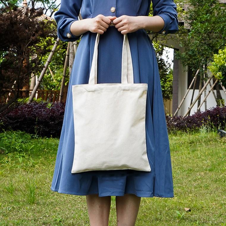 베이직 커스텀 무지 에코백 2p세트(31x36cm) (슬림) 가방 천가방 패브릭가방