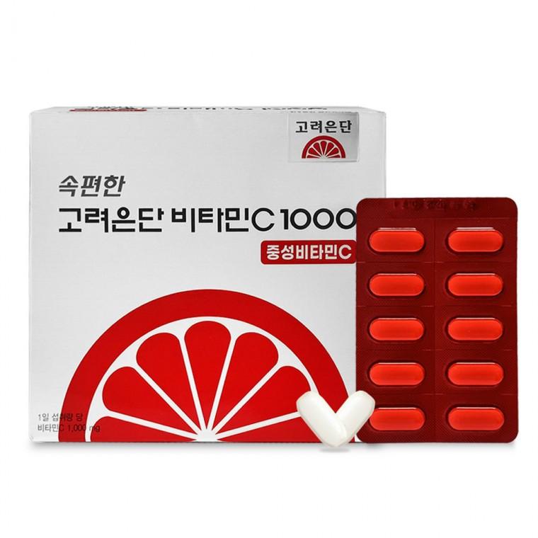 속편한 고려은단 비타민C 1000 중성비타민C 120정 1개 (4개월분)