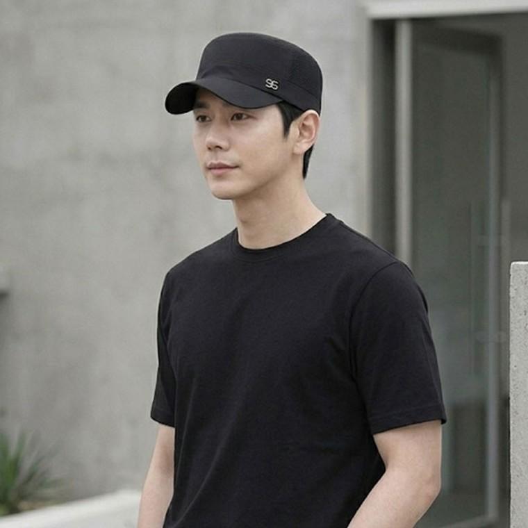 남성 여성 여름 R 로고 모자 썬캡