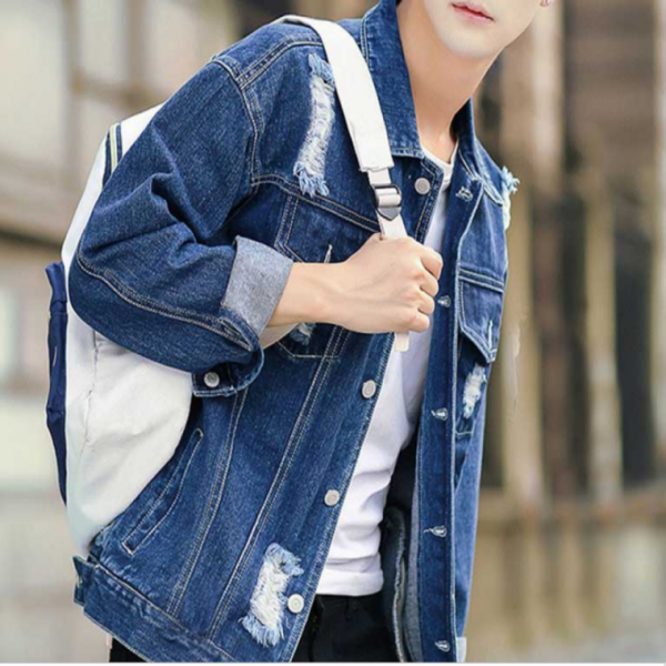 남성청자켓 봄 가을 빈티지 청 데님 자켓 코디 아웃도어 바람막이