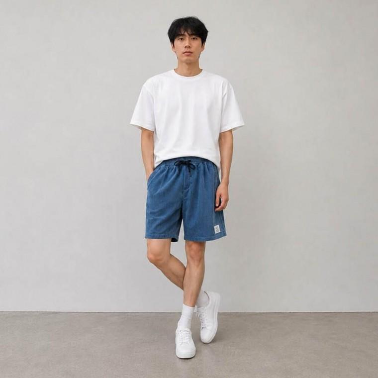 활동성 좋고 빈티지 무드가 매력적인 코듀로이 반바지