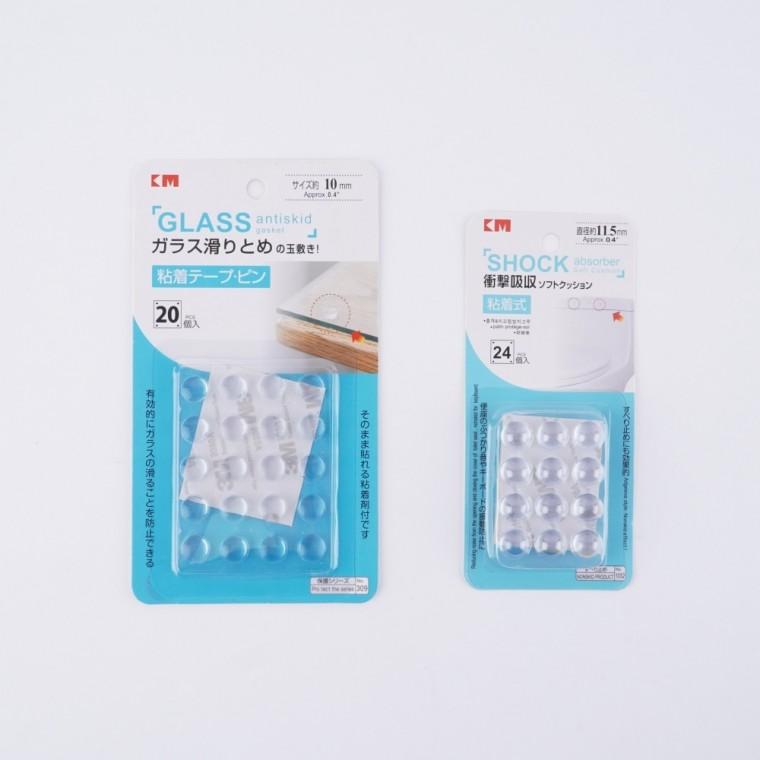 충격 충돌 흡수 방지 스티커 투명 접착 패드 완화 부착 실리콘