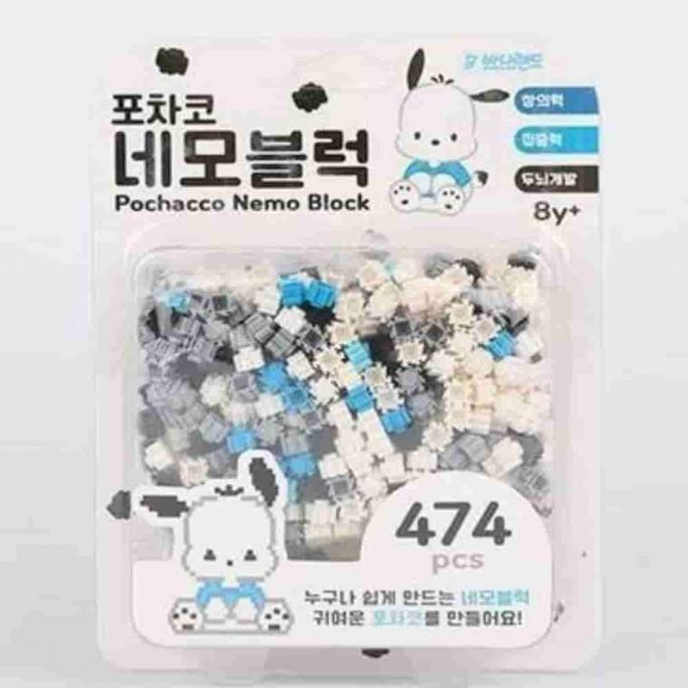 포차코 네모블럭 미니어처블럭 DIY블럭 미니블럭