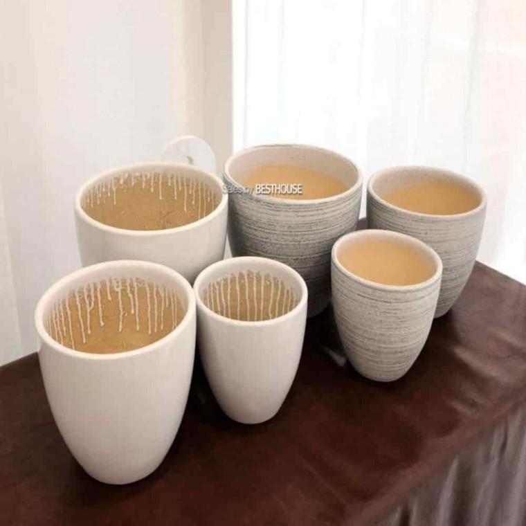 화분세트 베란다화분 도기화분 도기 화분 미분 3p 16 20 25cm