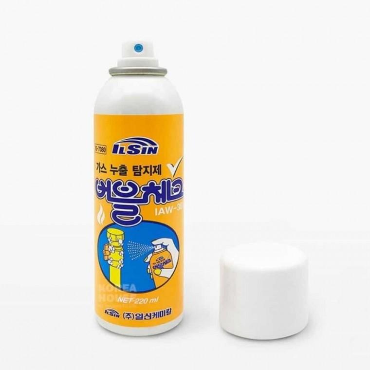 가스 누출 탐지제 220ml 안전용품 안전보호구 가스누출스프레이