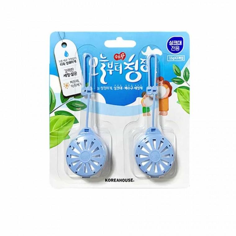배수구 세정제 15g 2개입 씽크대냄새제거 싱크대냄새제거 싱크대냄새방지
