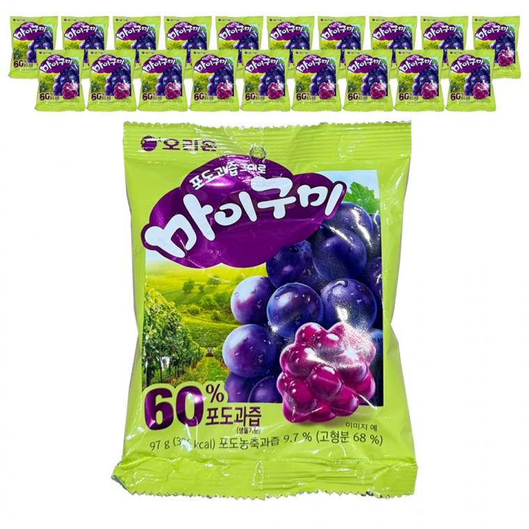 오리온 마이구미 포도 97g x 20개