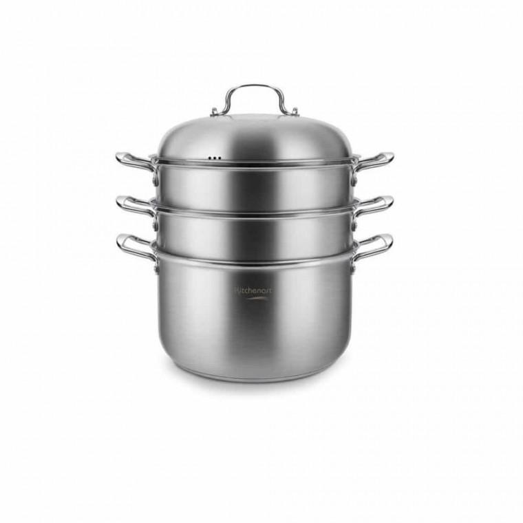 찜솥 냄비 32cm 찜기 만두찜기 스테인레스찜기