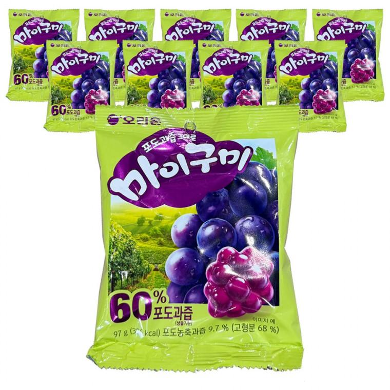 오리온 마이구미 포도 97g x 10개