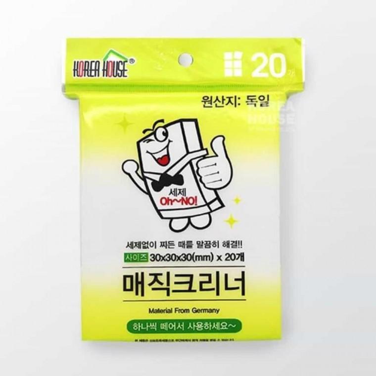 스폰지크리너 20P 매직이레이저 스펀지크리너 욕조청소스펀지