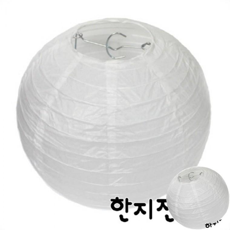 한지전등갓 원형 130mm 한지무드등 연등 등불