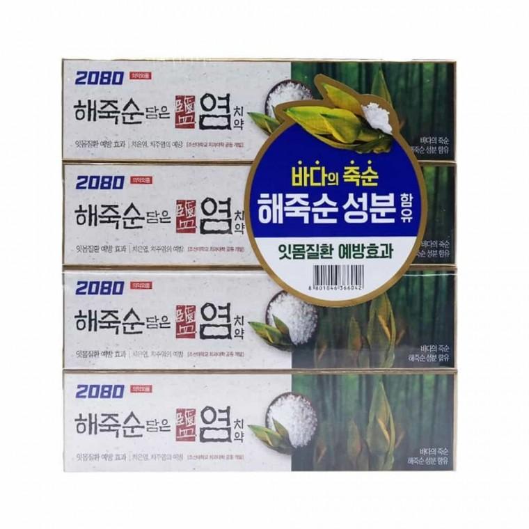 염치약 120g 4개입 해죽순치약 폴리페놀치약 잇몸염증치약