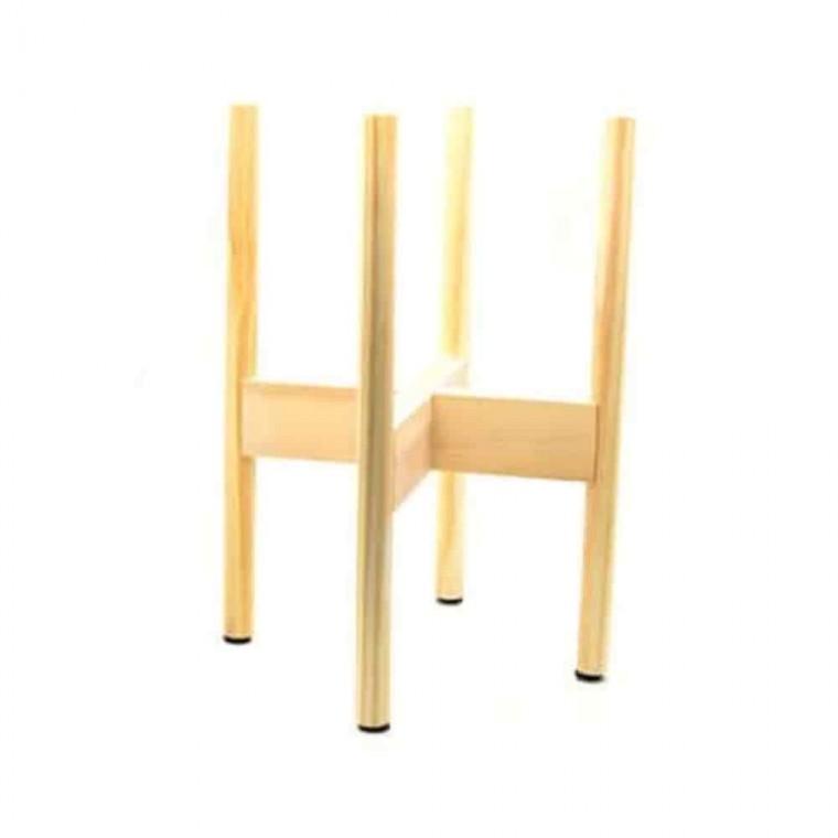 높은화분선반 높은화분받침대 화분나무받침대 화분받침대 우드 소 18cm