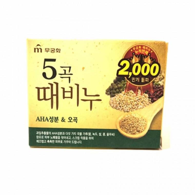 때비누 90g 샤워때비누바디워시 목욕때비누 곡물때비누