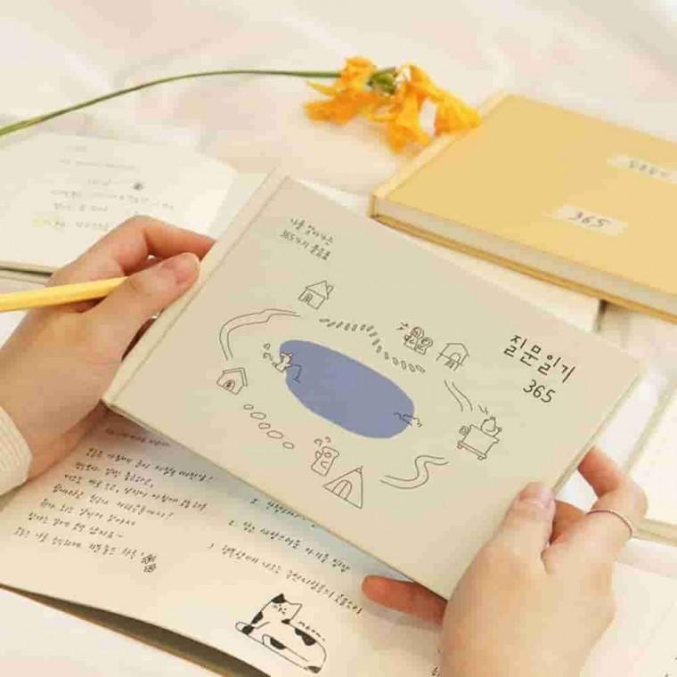 질문 일기 365 QA 일기장 문답책 감사일기장 한줄일기 예쁜다이어리