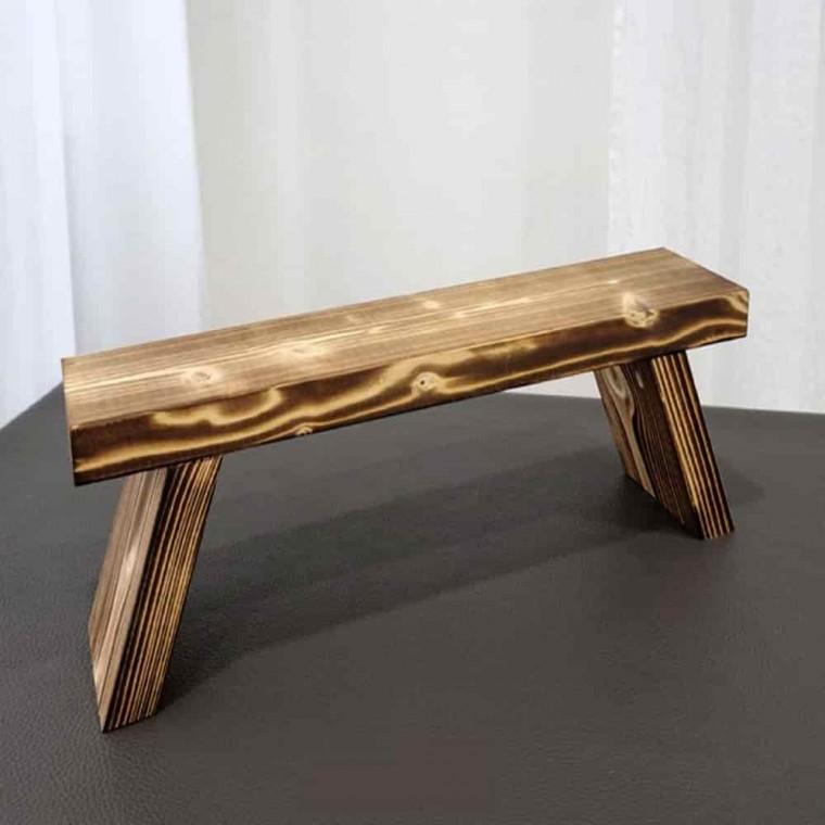 나무화분받침대 화분받침대사각 원목화분정리대 화분받침대 우드 A 중