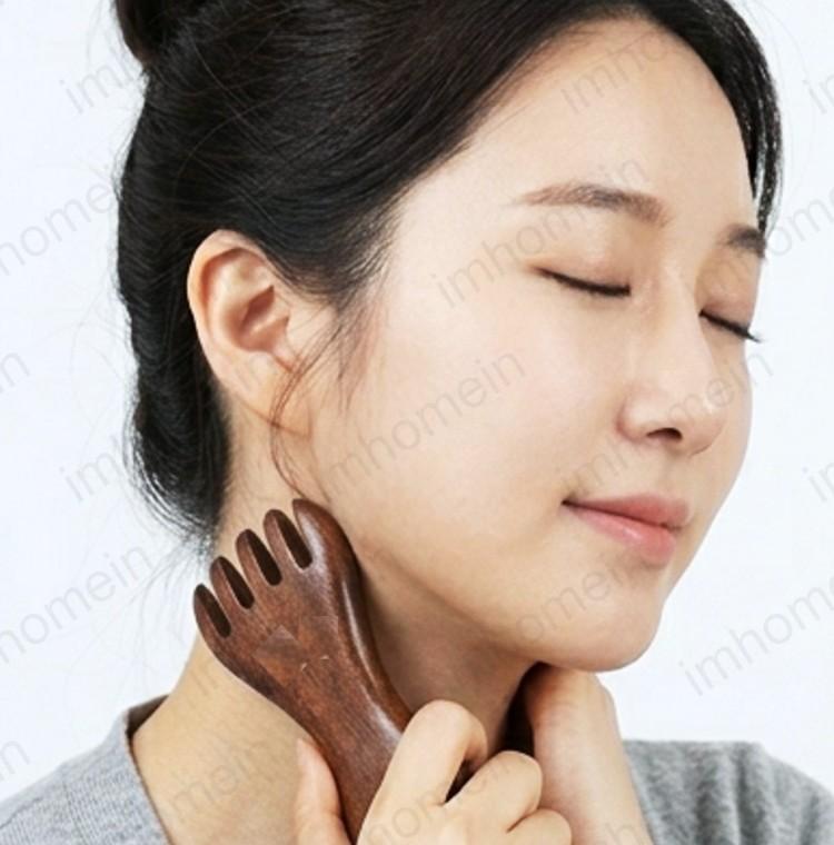 마리오네트 팔자주름 괄사 눈꺼풀 리프팅 원목 마사지