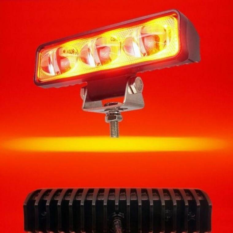 12V-60V겸용 지게차 LED안전라인램프 와이드빔 레드