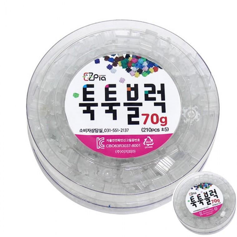 블럭 리필 70g 투명 블럭만들기 투명블록 작은블록