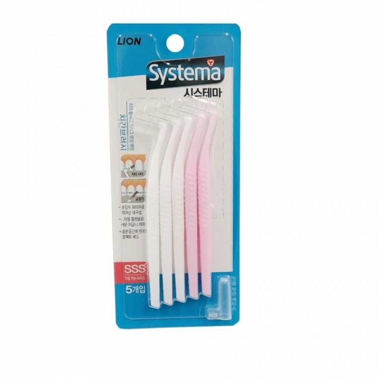 치간 칫솔 SSS 5개입 임플란트치간칫솔 치아브러쉬 치간칫솔0.8