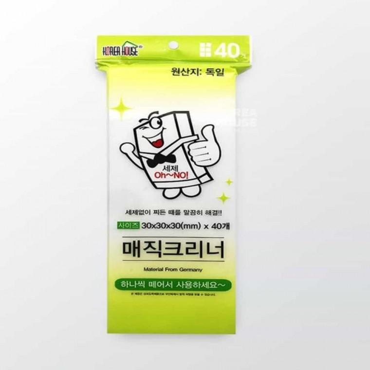 스폰지크리너 40P 화장실청소용품 찌든때클리너 찌든기름때