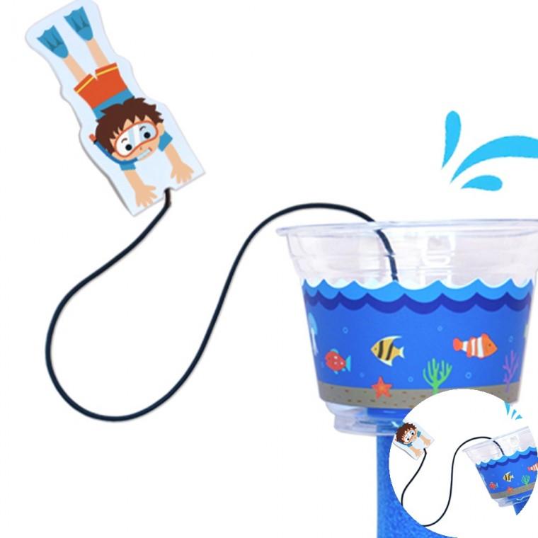 다이빙놀이 4인용 만들기재료 미술수업재료 공예재료