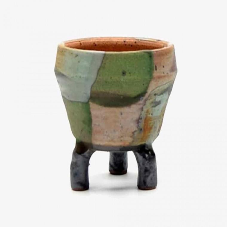 클레이화분 카페인테리어화분 소품화분 화분 다육이 수제 퀼트 16x13