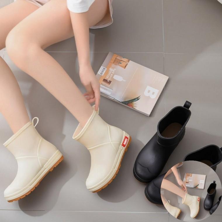 여성 레인부츠 2개 레인슈즈 낚시장화 장마철장화