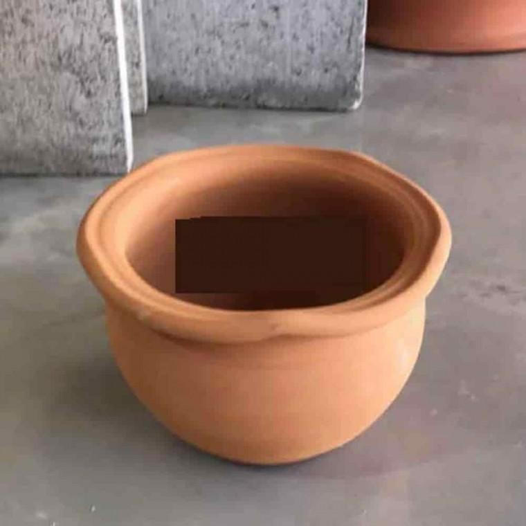 꽃집화분 마당화분 단지형화분 토분화분 평턱항아리 15x11