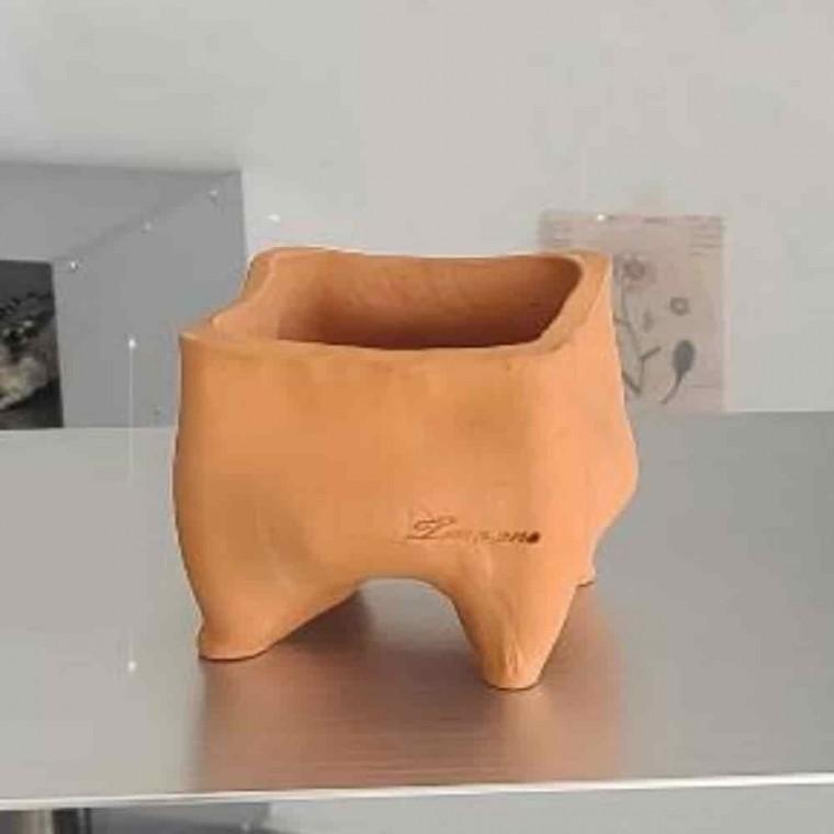 빈티지화분 테라코타토분 점토화분 수제 토분 사각 10x10