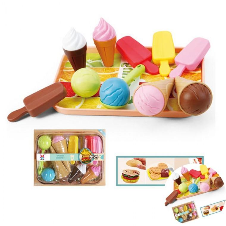 아이스크림세트 13pcs 소꿉놀이세트 역할놀이세트 역할놀이