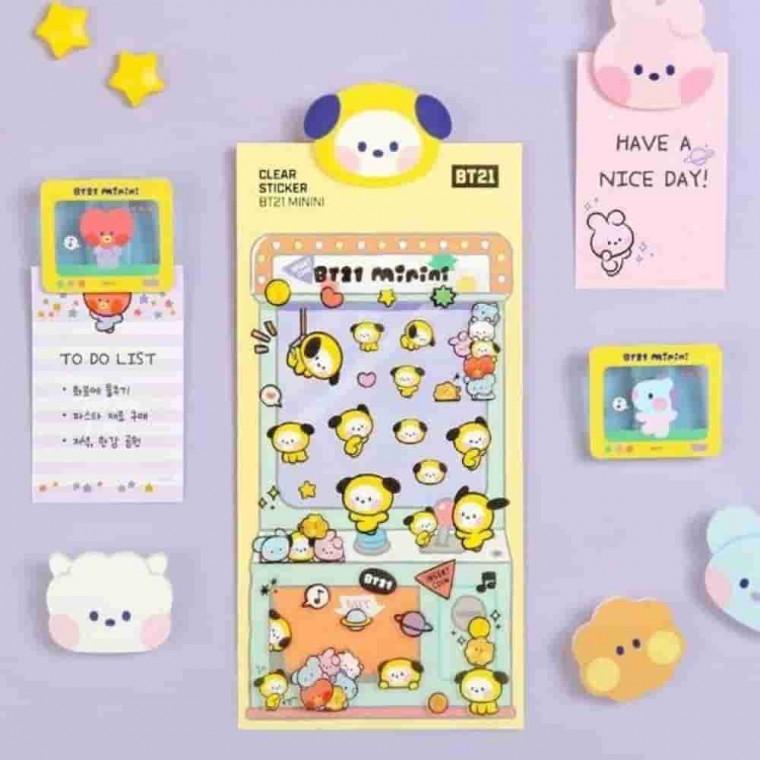 마그넷 클립세트 미니니 아크릴집게 사무용집게 문구집게