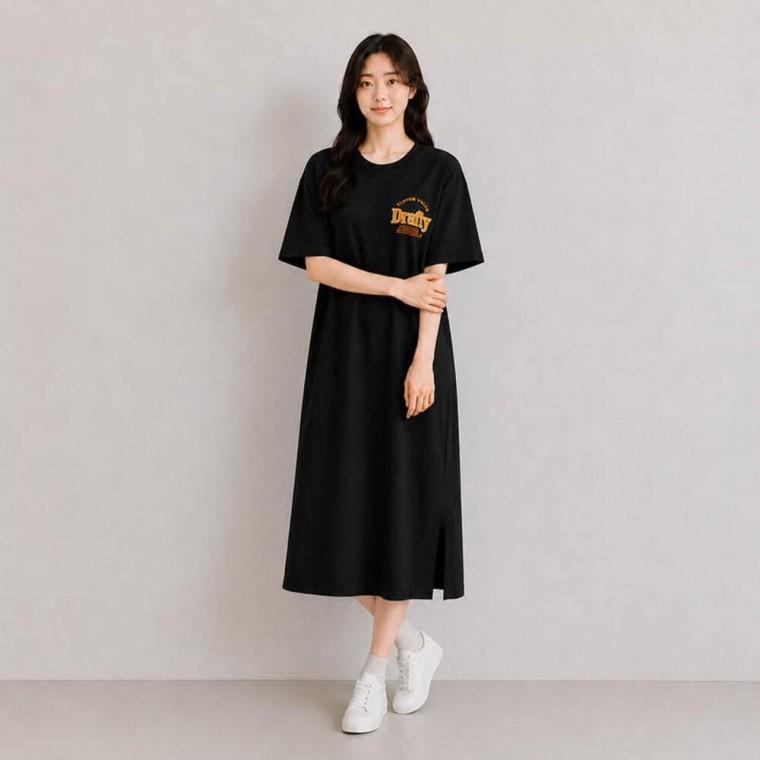 홈웨어 마트 여행등 다양하게 활용하기 좋은 롱원피스