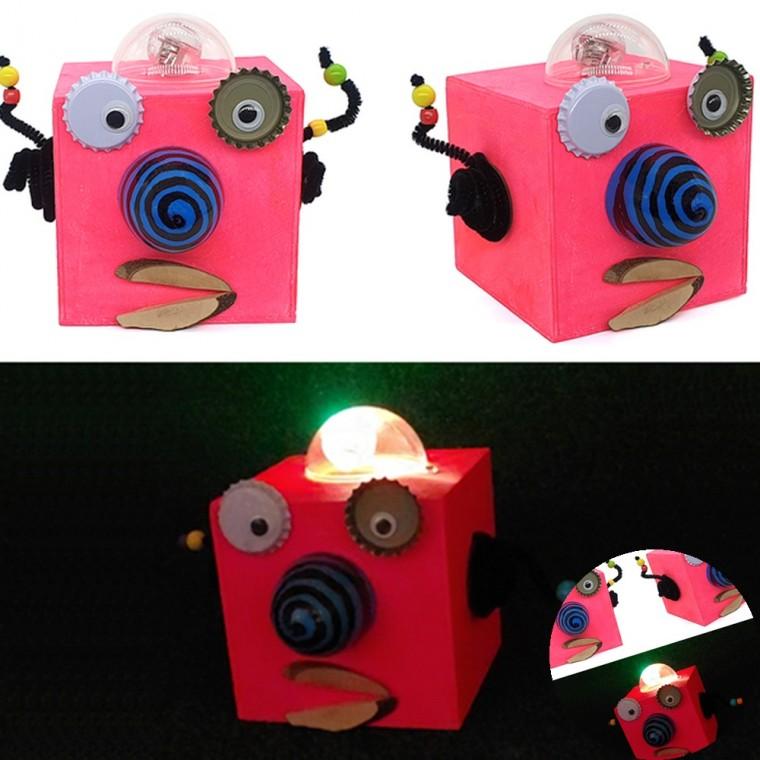 저금통 만들기 LED 로봇 미술만들기 만들기키트 저금통만들기