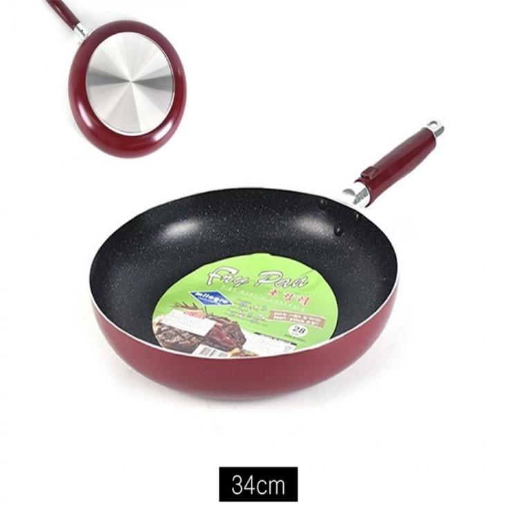 마블코팅 후라이팬 34cm 스파게티팬 전부침개팬 구이팬