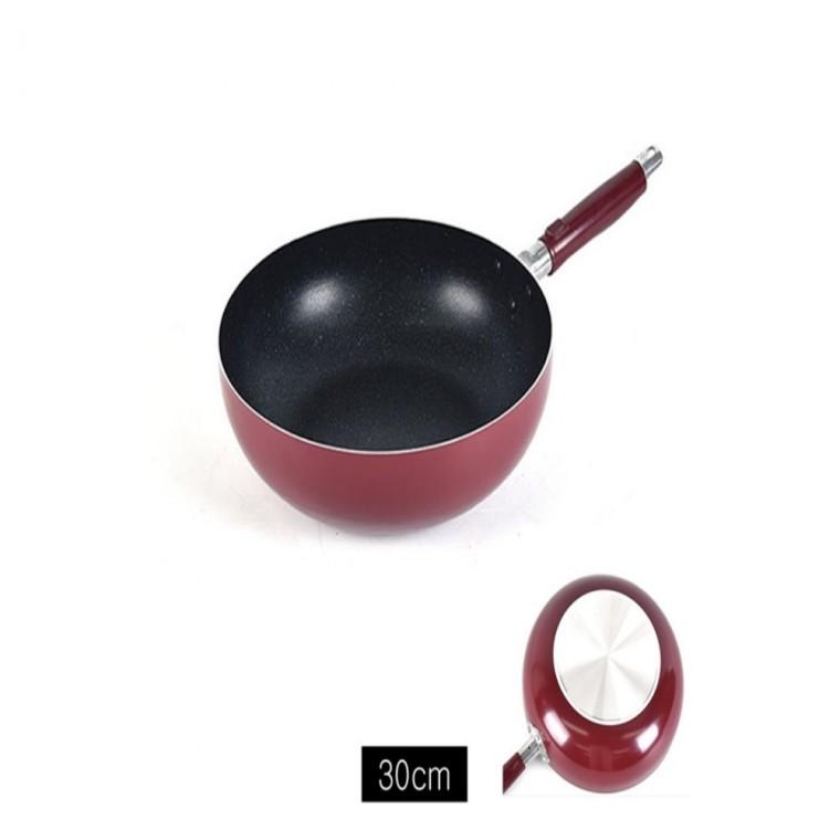 마블코팅 튀김팬 30cm 냄비팬 궁중팬 후라이팬