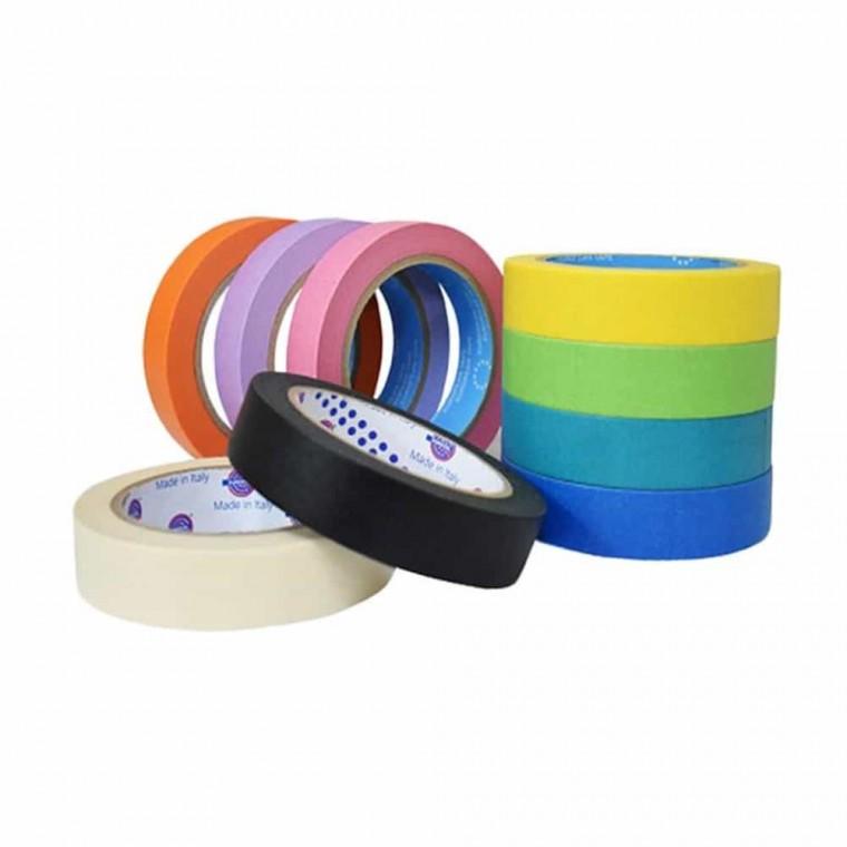마스킹테이프 핑크 12mm 마스킹종이테이프 컬러테이프 색깔테이프