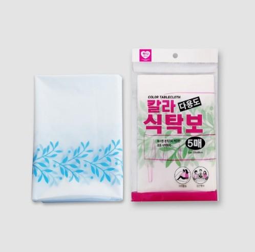(ABM도매콜) 하니 칼라 다용도 식탁보 5매(색상랜덤)