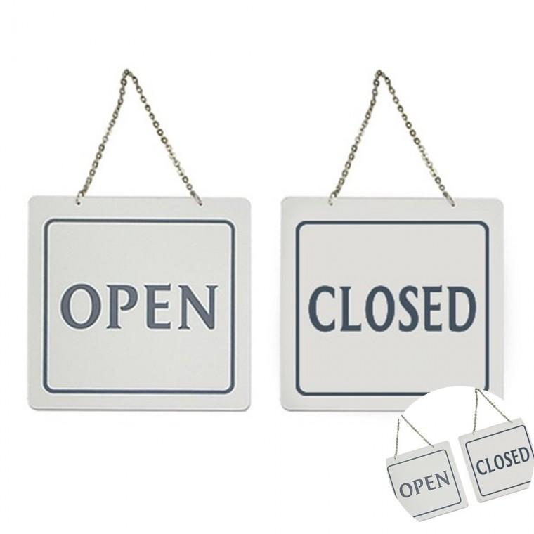 OPEN CLOSED 포멕스 OPENCLOSED 오픈클로즈표지판 영업시간안내