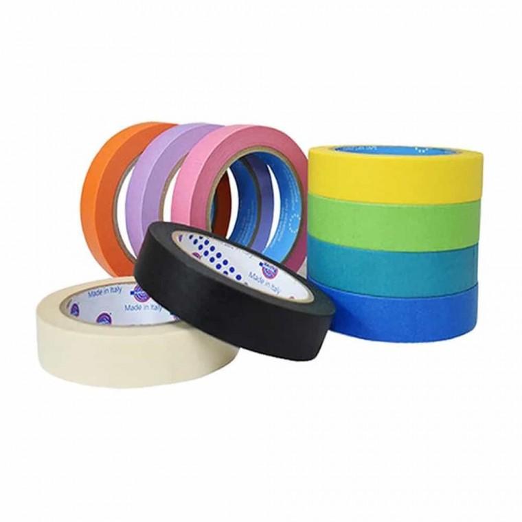 마스킹 테이프 블루 12mm 바닥테이프 마스킹종이테이프 끈적임없는테이프