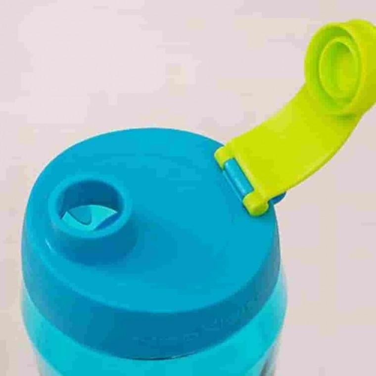 네오쉐이크물병 600ml 블루 플라스틱물통 쉐이크보틀 운동보틀 헬스물통