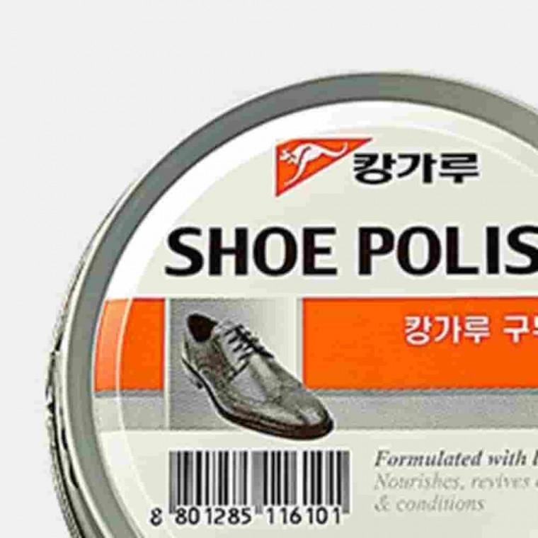 고체구두약 100g 블랙 슈폴리쉬 신발클리너 구두광택 가죽보호제