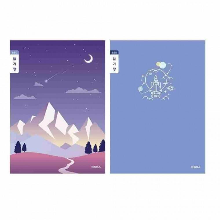 초등3-6 일기장 좁은칸 남 10개 1세트 초등공책 저학년노트 일기쓰기