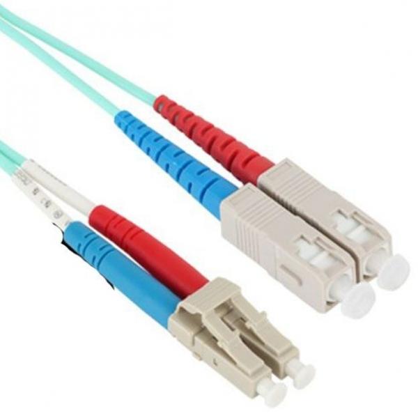 피앤케이 광점퍼코드 광케이블 10G LC-SC-2C-멀티 15m