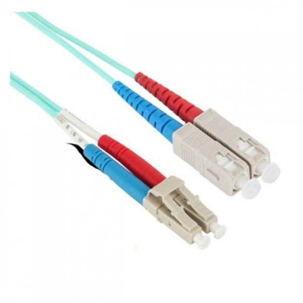 피앤케이 광점퍼코드 광케이블 10G LC-SC-2C-멀티 1m