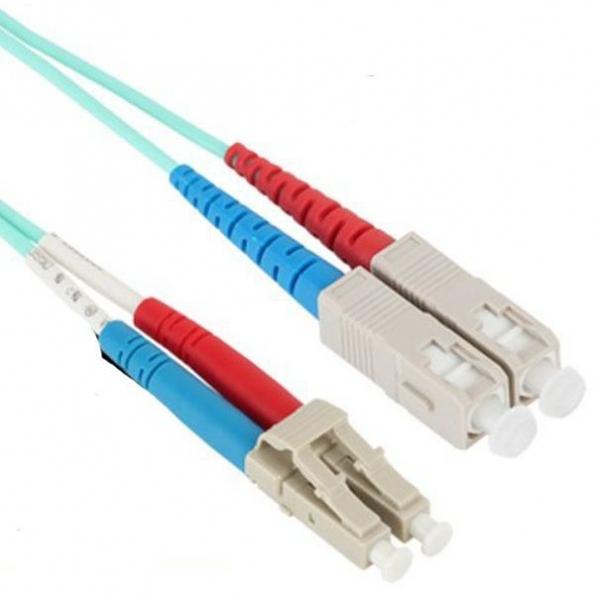 피앤케이 광점퍼코드 광케이블 10G LC-SC-2C-멀티 5m