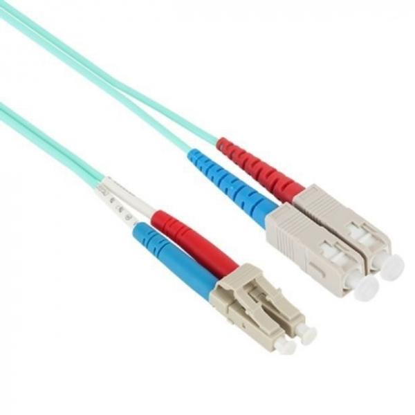 넷메이트 광점퍼코드 광케이블 10G LC-SC-2C 멀티 40m