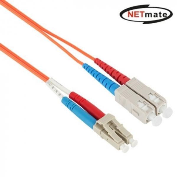 넷메이트 광점퍼 코드 광케이블 LC-SC-2C 멀티 3m