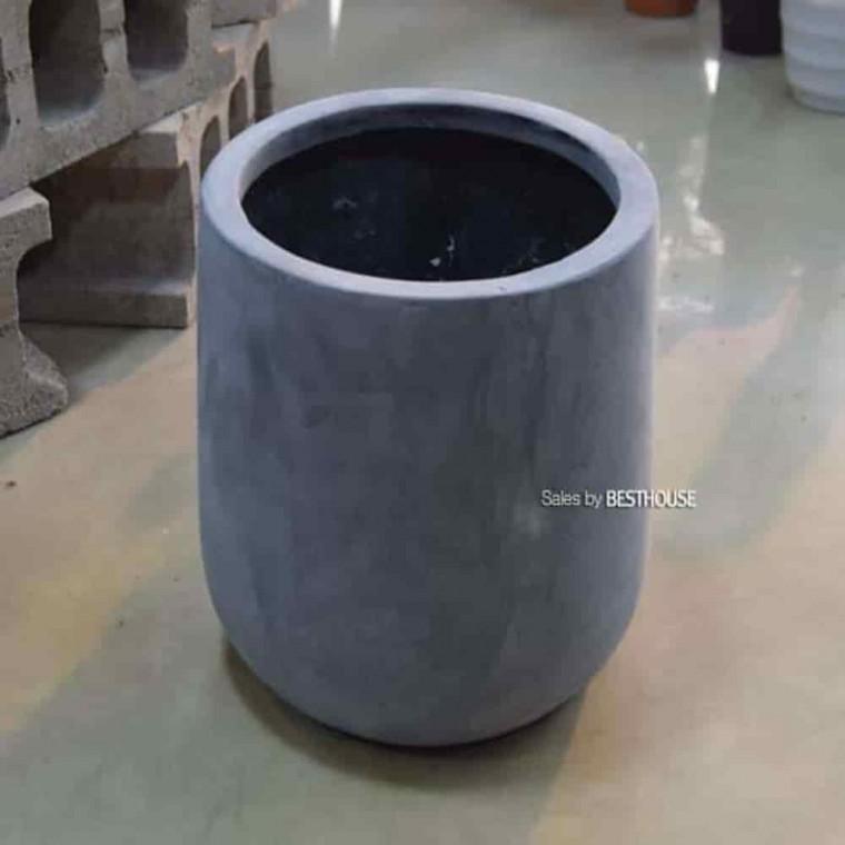 둥근화분 무지대형화분 둥근중형화분 FRP 화분 단지 18x18